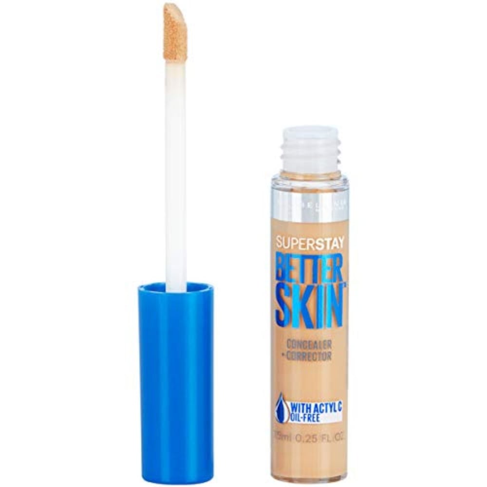 Maybelline New York Superstay Better Skin Concealer, Light, 0.25 Fluid Ounce Maybelline New York Superstay Better Skin Concealer, Light, 0.25 Fluid Ounce