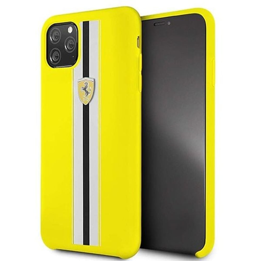 Ferrari Hard Case For Iphone 11 Pro Max Yellow Ferrari Hard Case For Iphone 11 Pro Max Yellow
