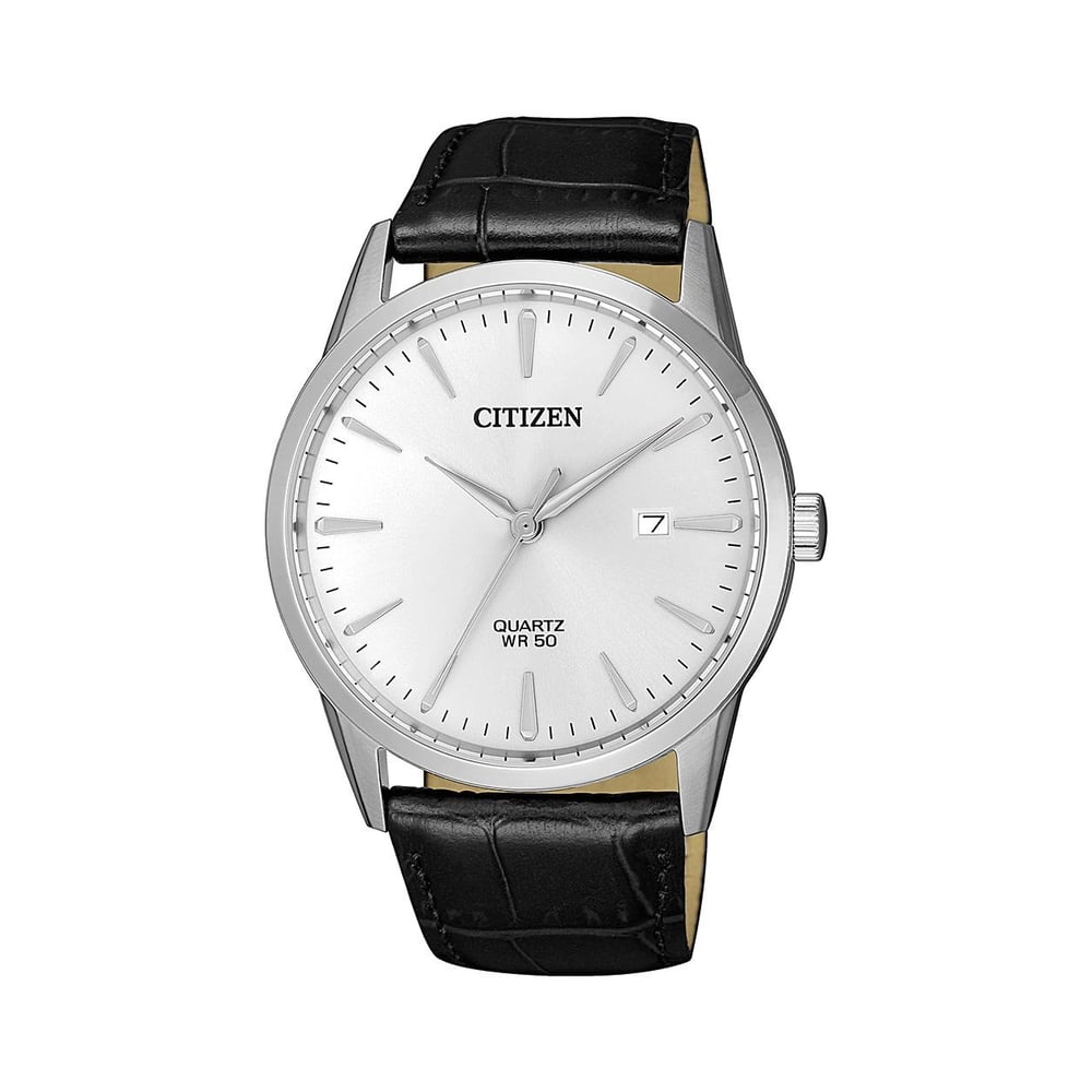 Citizen Mechanical Brown Leather Analog Watch For Men NJ2180-11A