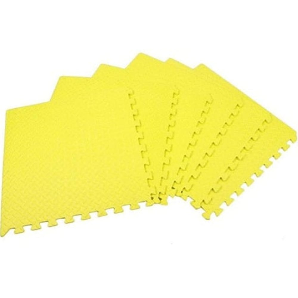 Tinyann Interlocking Foam Activity Mat (100x100x2.5cm, Yellow) Tinyann Interlocking Foam Activity Mat (100x100x2.5cm, Yellow)