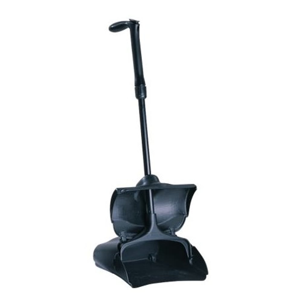 Rubbermaid Executive Lobby Pro Dustpan With Cover Black