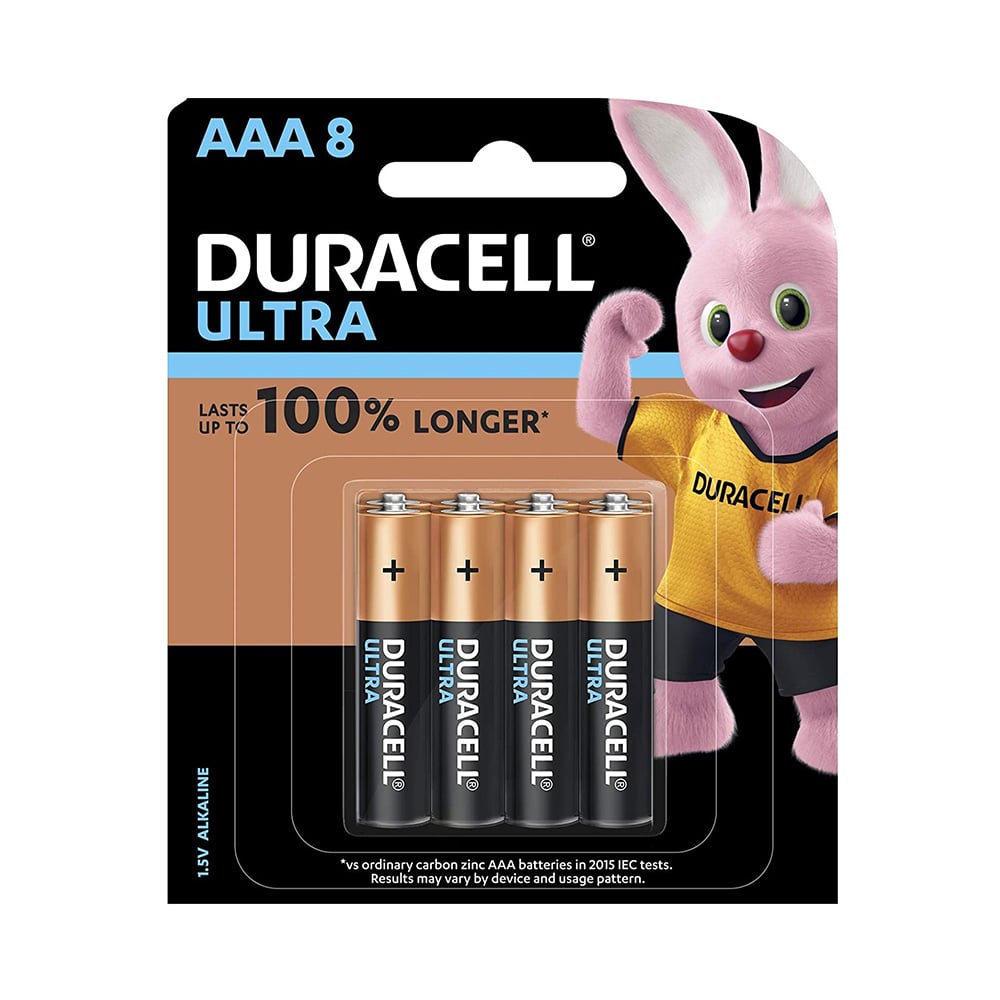 Duracell Ultra Alkaline Aaa Batteries 8 Pack