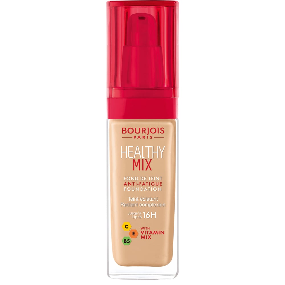 Bourjois, Healthy Mix Anti-Fatigue. Foundation. 53 Light Beige Bourjois, Healthy Mix Anti-Fatigue. Foundation. 53 Light Beige
