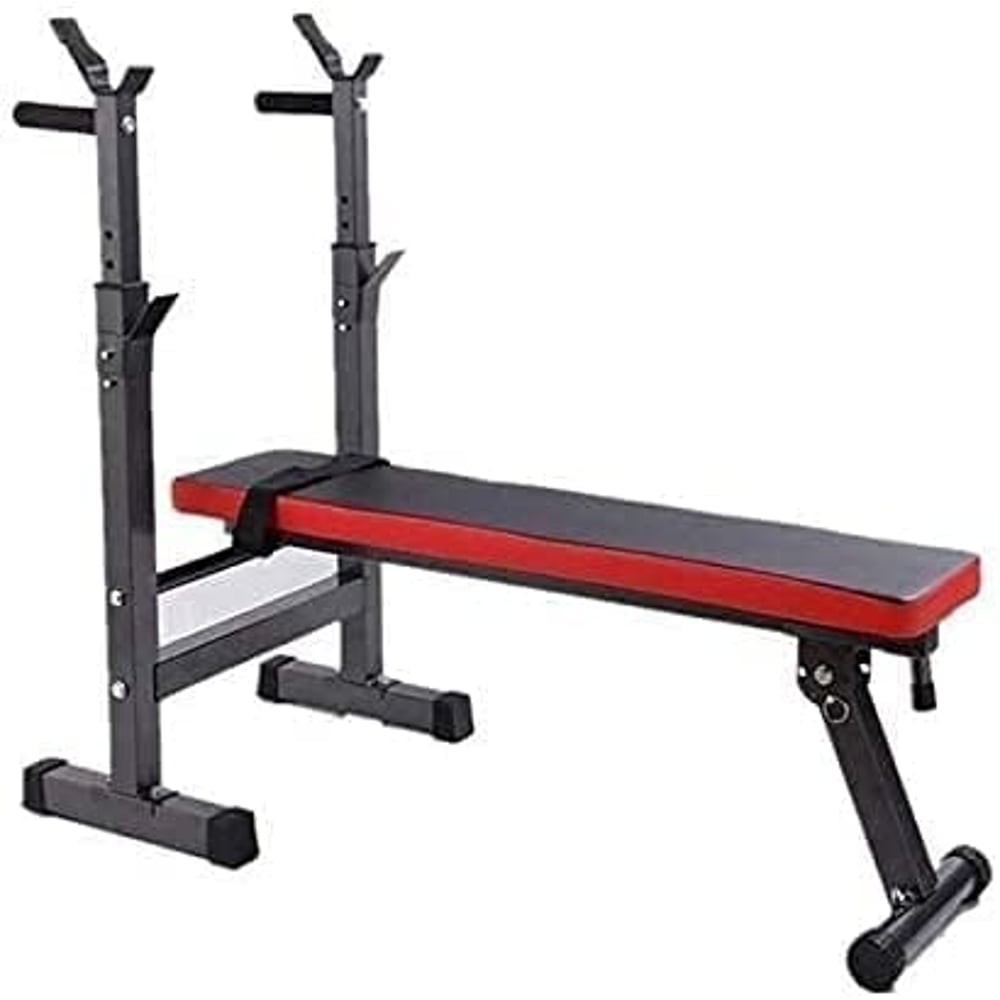 ULTIMAX Adjustable Weight Bench dumbbell flat stool/Chair Sit-up Bench Household barbell bed fitness equipment Weight-lifting bed Professional bird bench multi-function foldable bench press