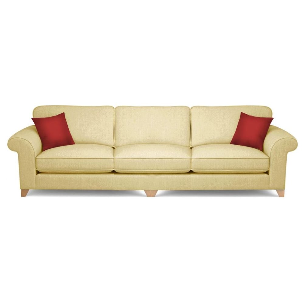 Galaxy Design Angelic 3 Seater Sofa Cream Galaxy Design Angelic 3 Seater Sofa Cream