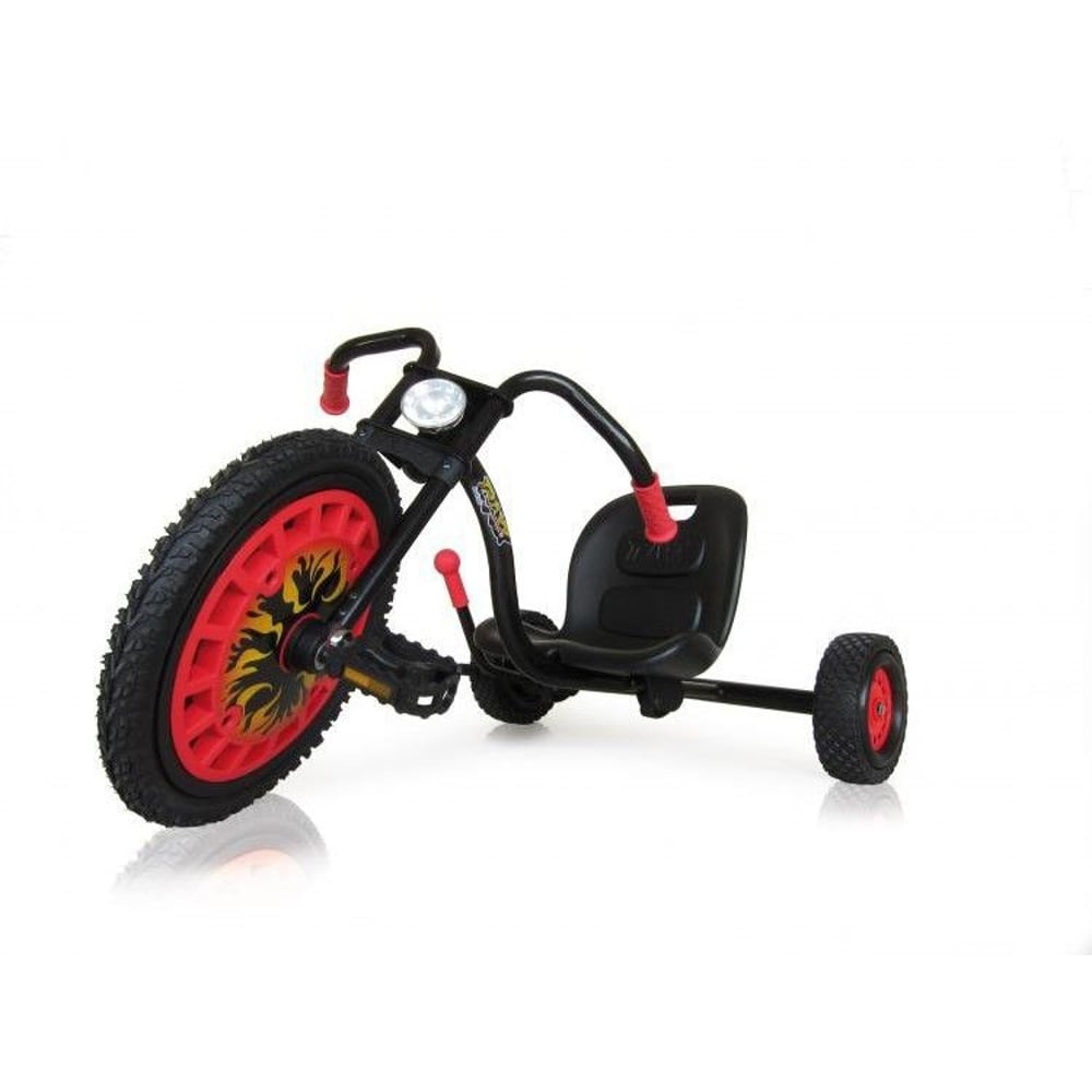 Hauck Typhoon Pedal and Push Go Cart Black Red 920026