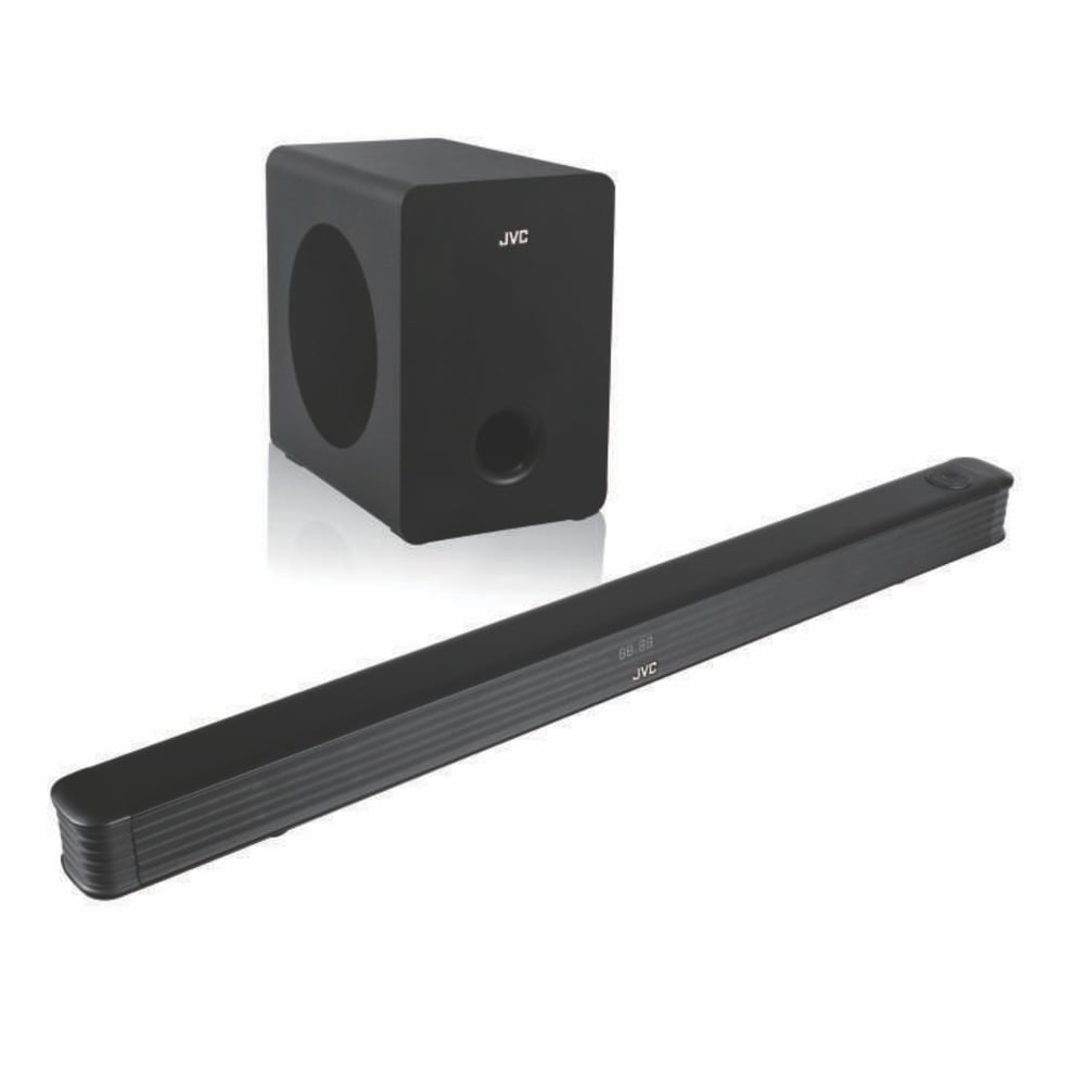 Jvc 2.1 Channel Sound Bar And Wireless Sub Woofer