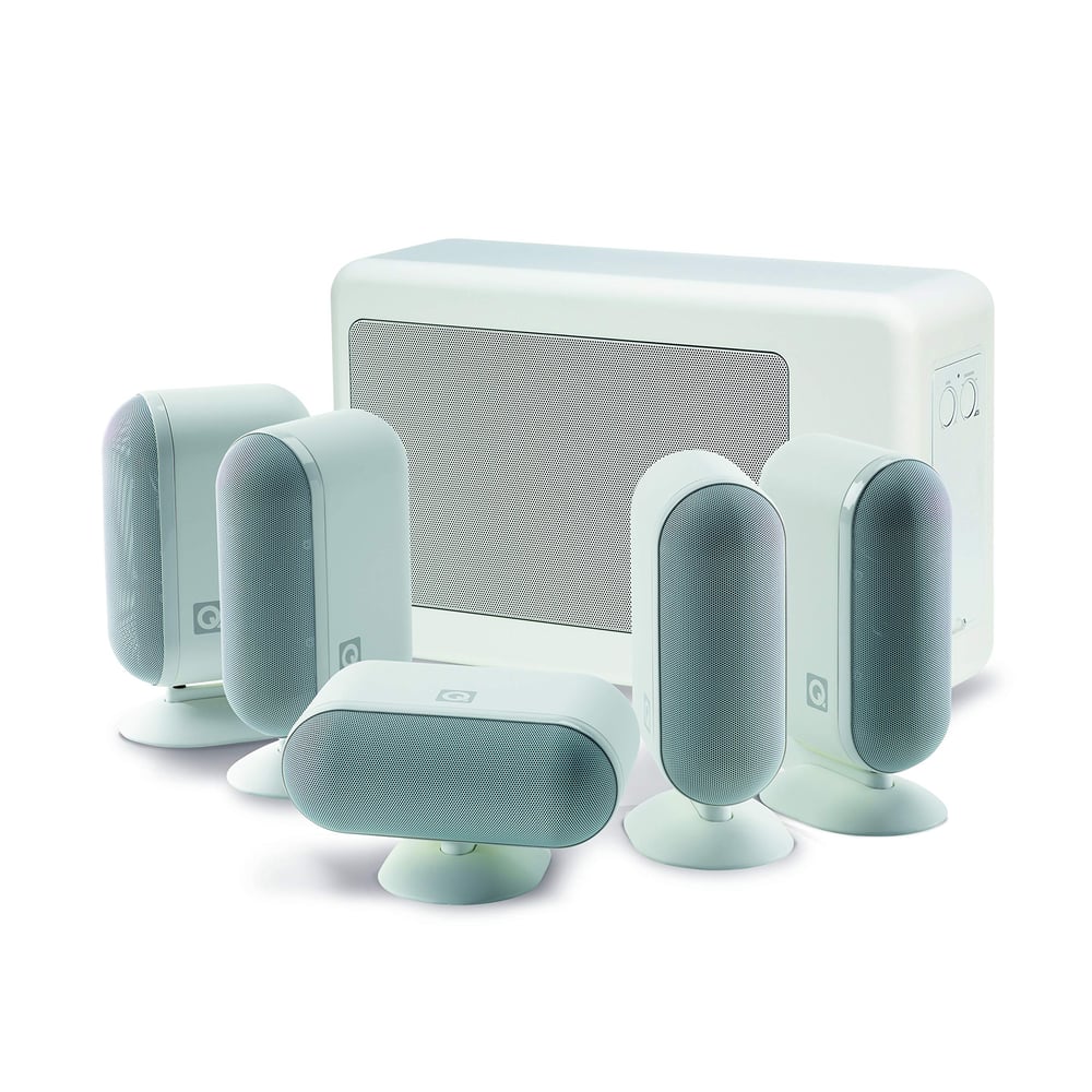 Q Acoustics 7000i 5.1 Slim Speaker Package White Q Acoustics 7000i 5.1 Slim Speaker Package White