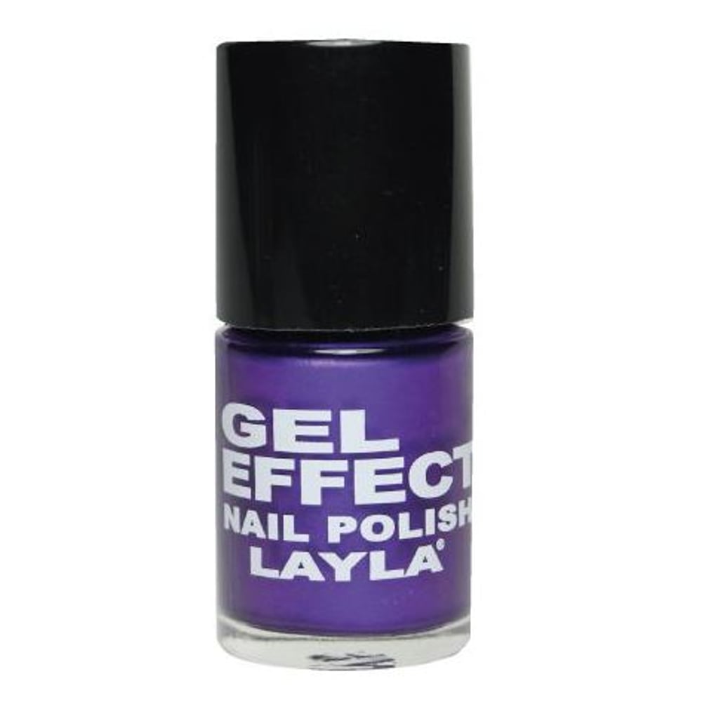 Layla Gel Effect Nail Polish Blue Purple 025