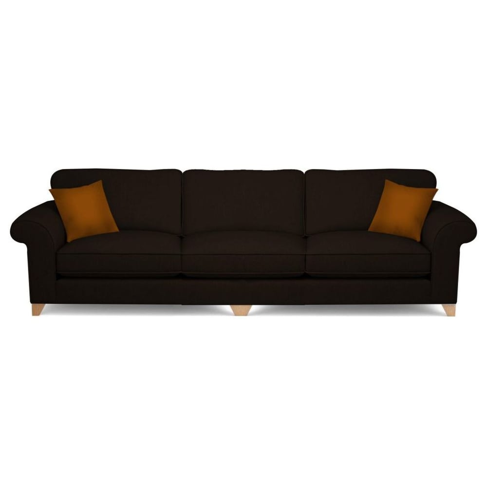 Galaxy Design Angelic 3 Seater Sofa Charcole