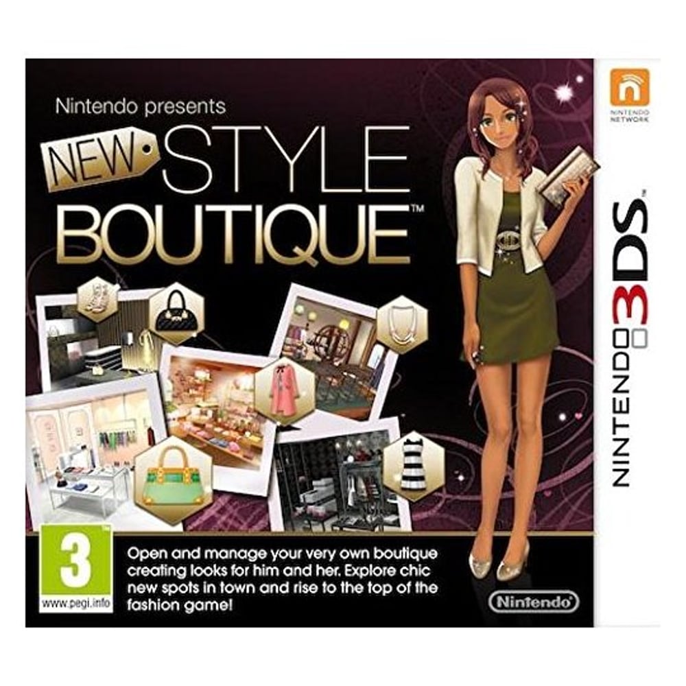 Nintendo 3DS New Style Boutique Game