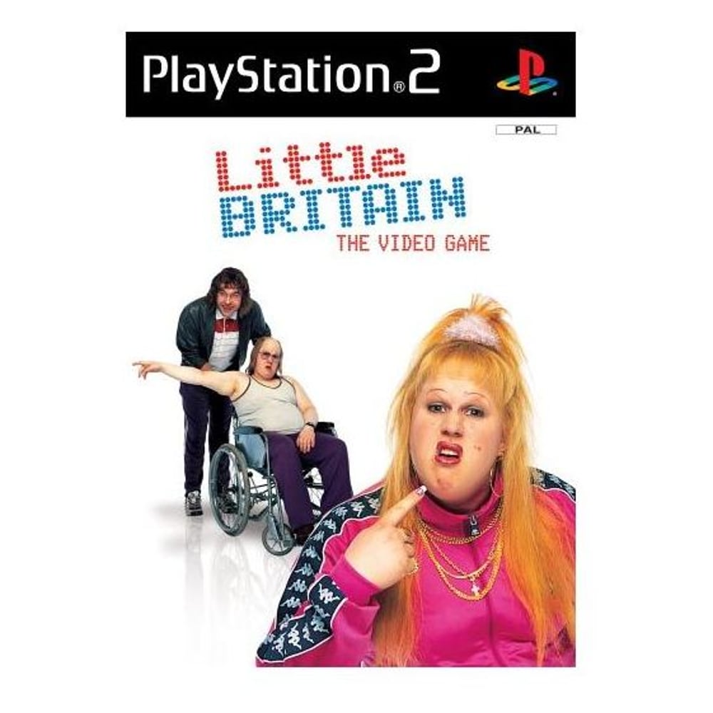 PS2 Little Britain Games