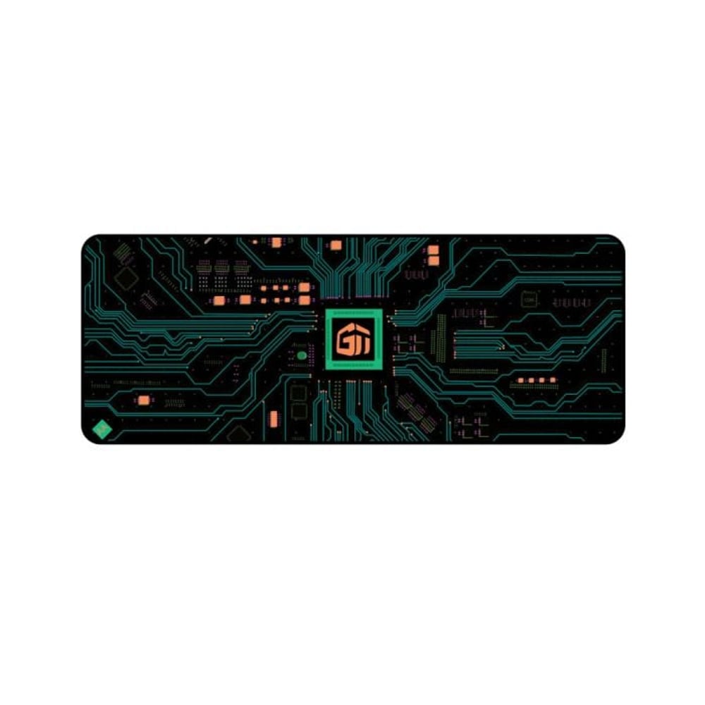 Gamertek Desk Mat 80x30 Cm Circuit Cool Green Gamertek Desk Mat 80x30 Cm Circuit Cool Green