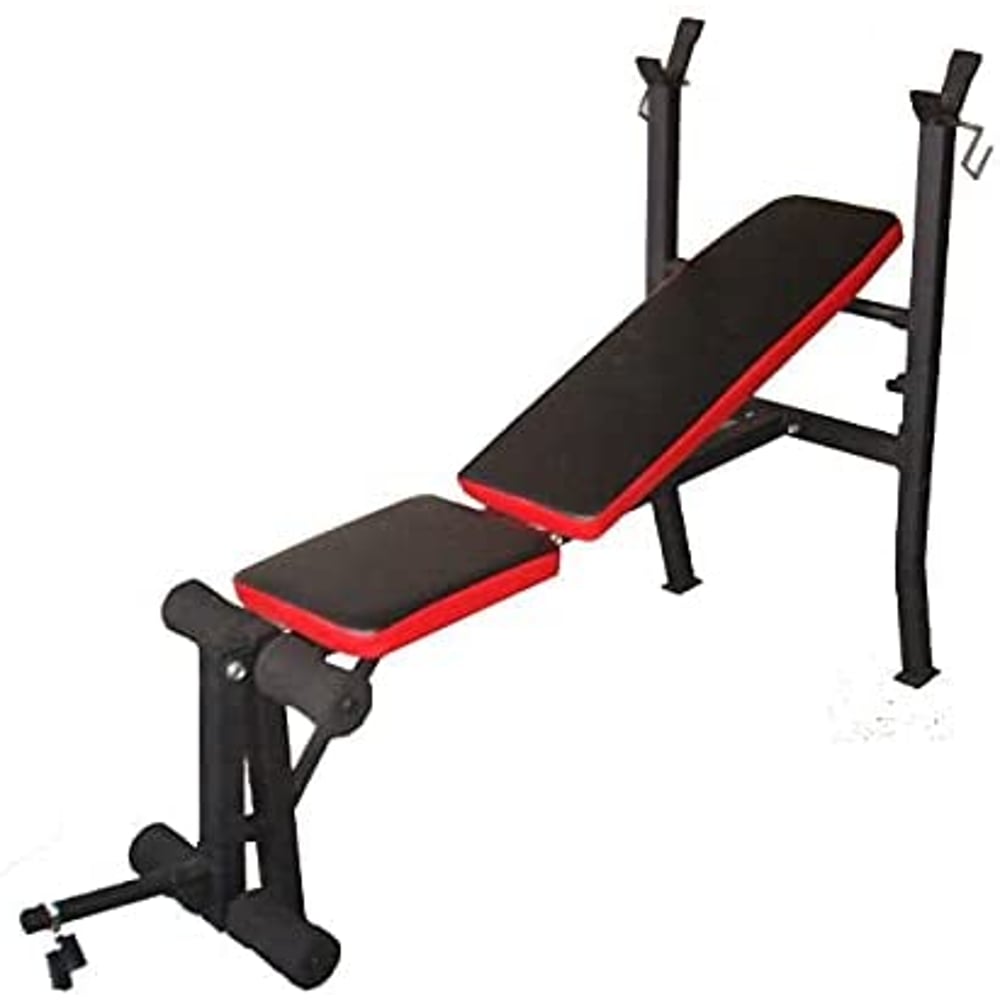 ULTIMAX Standard Weight Bench for Home Use Exercise Gym Exercise included weight set Workout Bench for Full Body Workout