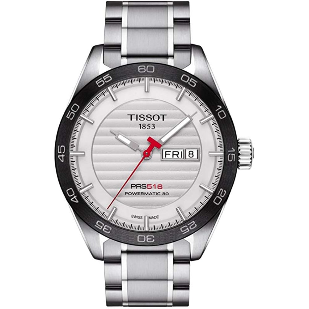 Tissot PRS-516 Silver Stainless Steel Men Watch T100.430.11.031.00 Tissot PRS-516 Silver Stainless Steel Men Watch T100.430.11.031.00