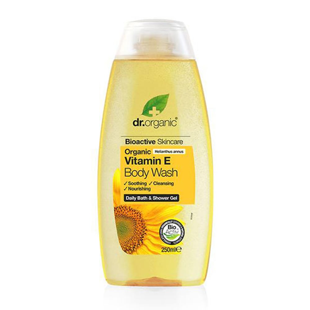 Buy Dr Organic Vitamin E Body Wash 250ml Online in UAE Sharaf DG