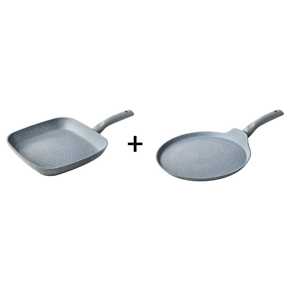 Lamart Ceramic Grill Pan + Pot with Lid Lamart Ceramic Grill Pan + Pot with Lid