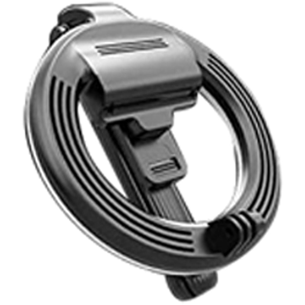 WaveWi LED Ring Light Selfie Stick 6.3 inch Black and White