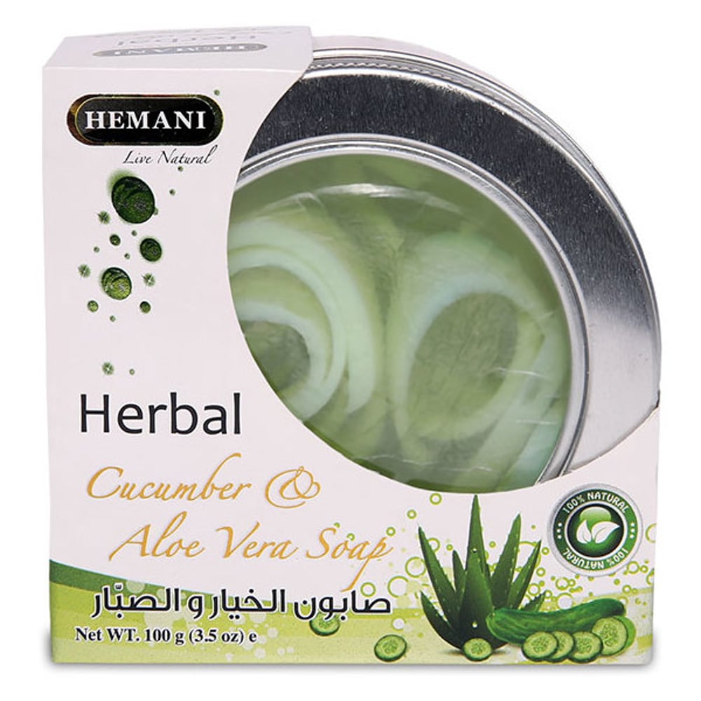 Hemani Transparent Aloe with Cucumber Soap 100gm