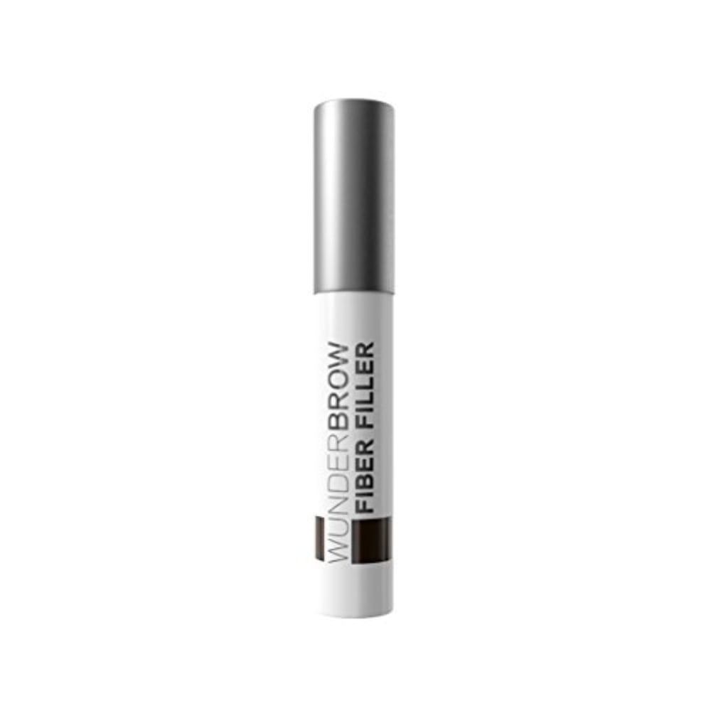 Wunder2 Wunderbrow Fiber Filler Long Lasting Eyebrow Powder Makeup For Fuller Healthier Brows, Black/Brown Wunder2 Wunderbrow Fiber Filler Long Lasting Eyebrow Powder Makeup For Fuller Healthier Brows, Black/Brown