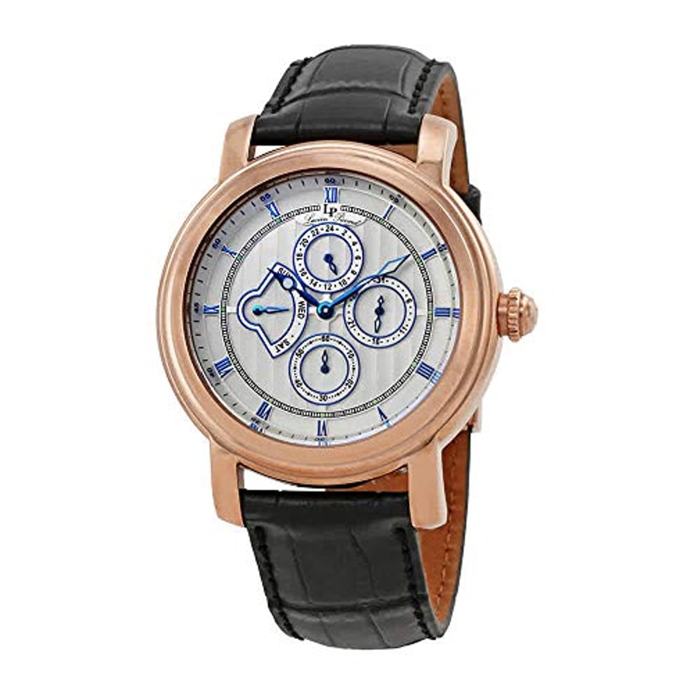 Lucien Piccard Valarta Retrograde Day Men's Watch Lp-40009-Rg-02S Lucien Piccard Valarta Retrograde Day Men's Watch Lp-40009-Rg-02S