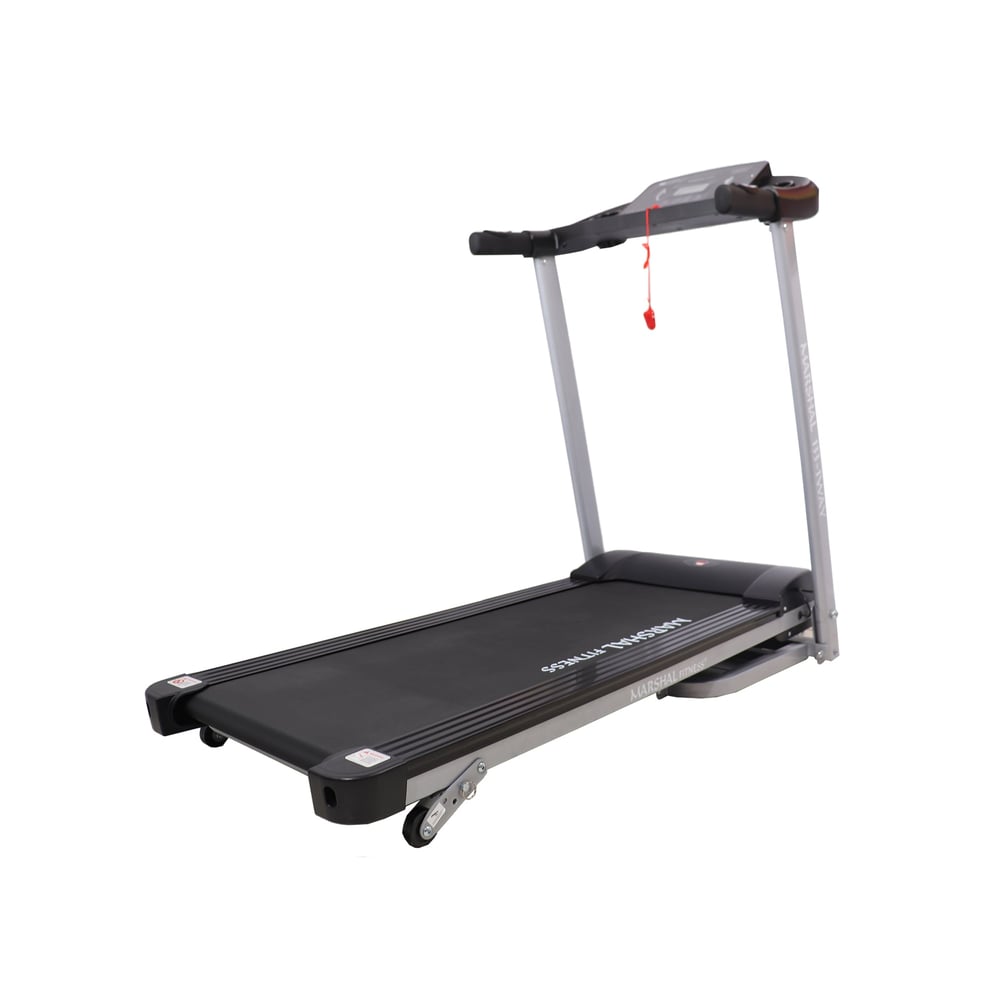 Marshal Fitness One Way Low Noise Running 3.0 Hp Treadmill - Max User Weight: 110kgs Marshal Fitness One Way Low Noise Running 3.0 Hp Treadmill - Max User Weight: 110kgs