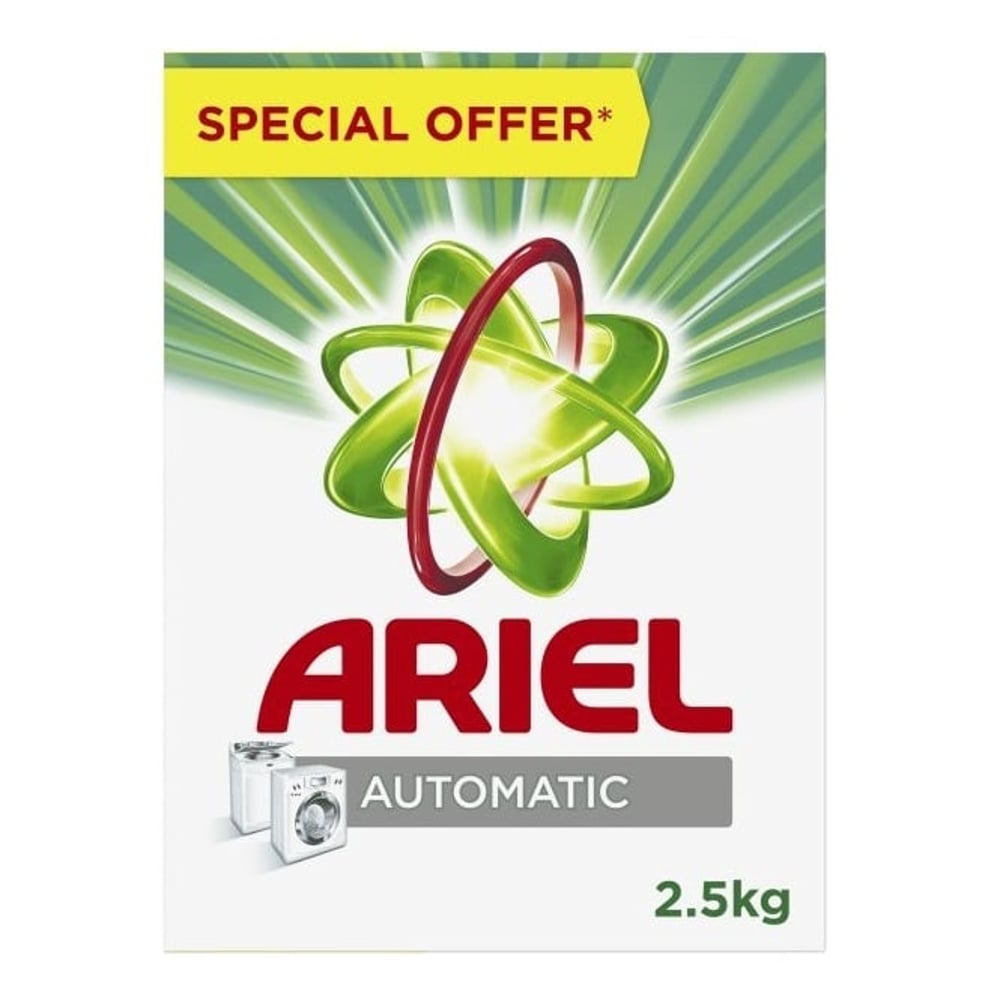 Ariel Automatic Detergent Powder 2.5kg Ariel Automatic Detergent Powder 2.5kg