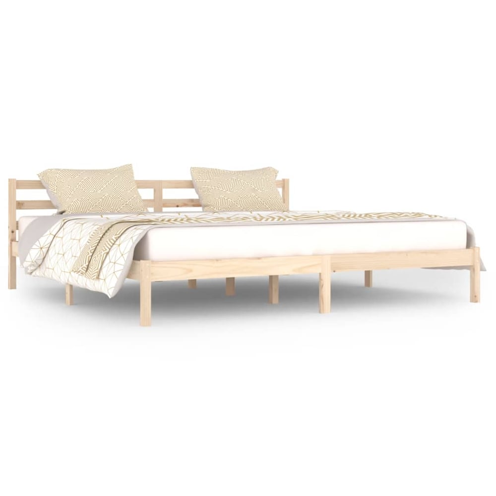 vidaXL Day Bed Solid Wood Pine 200x200 cm Super King