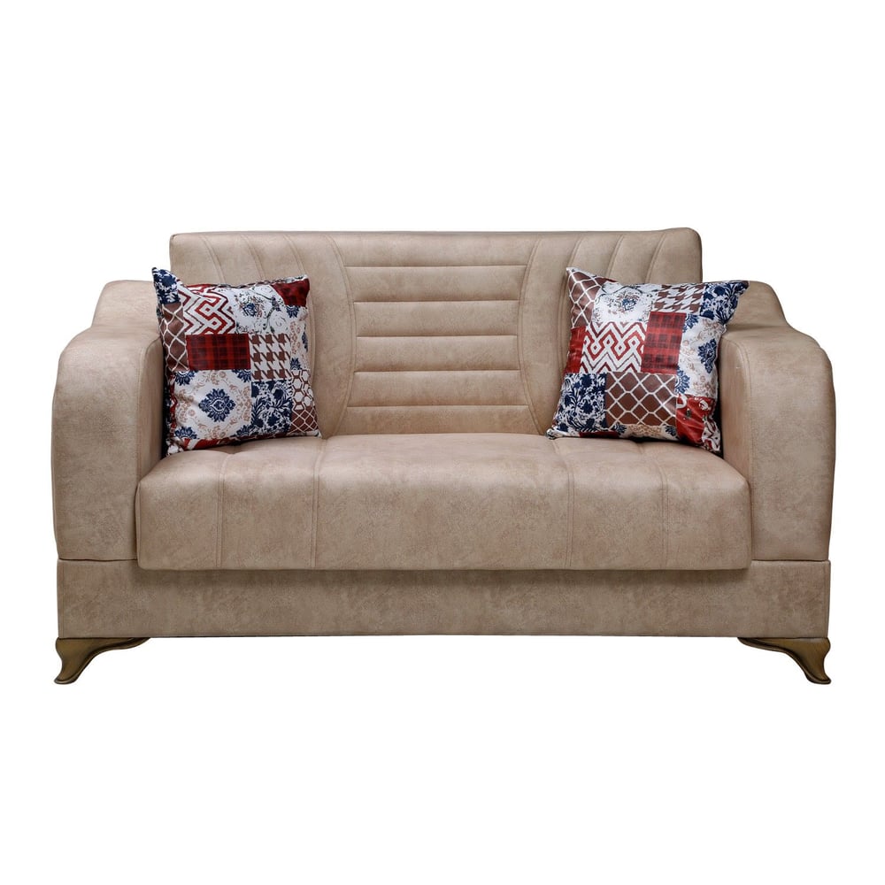 Pan Emirates Bluestone 2 Seater Sofa Cream