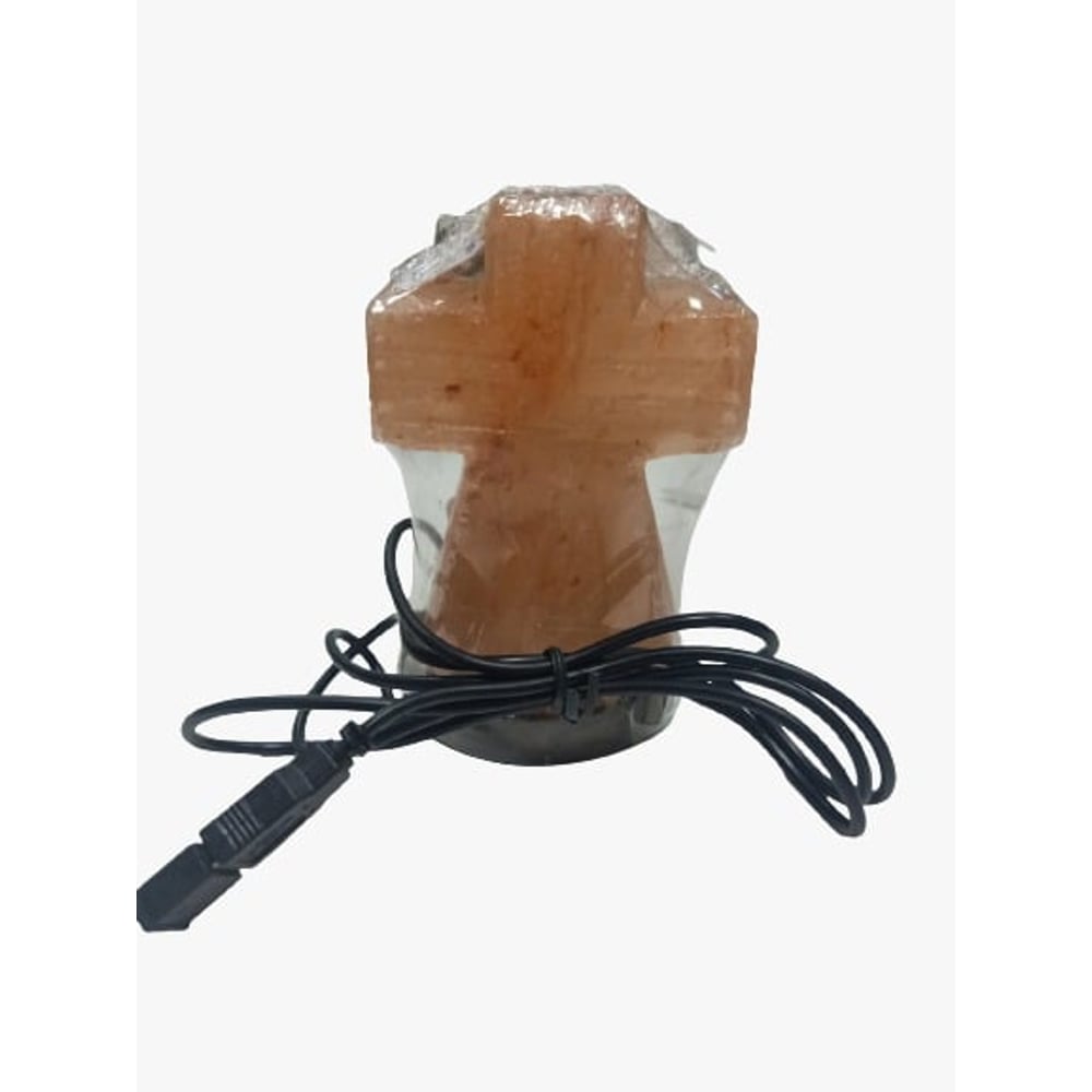 Aura Multi-color Usb Himalayan Salt Lamp - Cross By Photon Aura Multi-color Usb Himalayan Salt Lamp - Cross By Photon