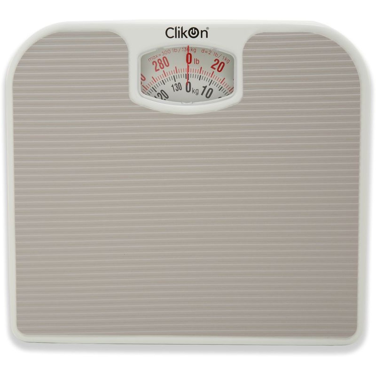 Geepas Weighing Scale - Analogue Manual Mechanical Weighing Machine for  Human Bodyweight machine, 125Kg Capacity, Bathroom Scale