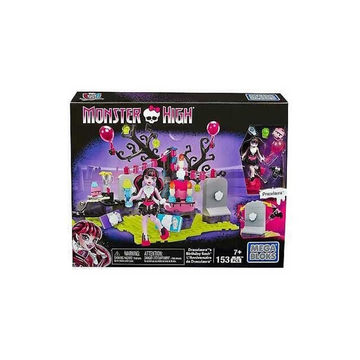 Buy Mega Bloks Monster High Draculaura S Birthday Party Set Online In Uae Sharaf Dg