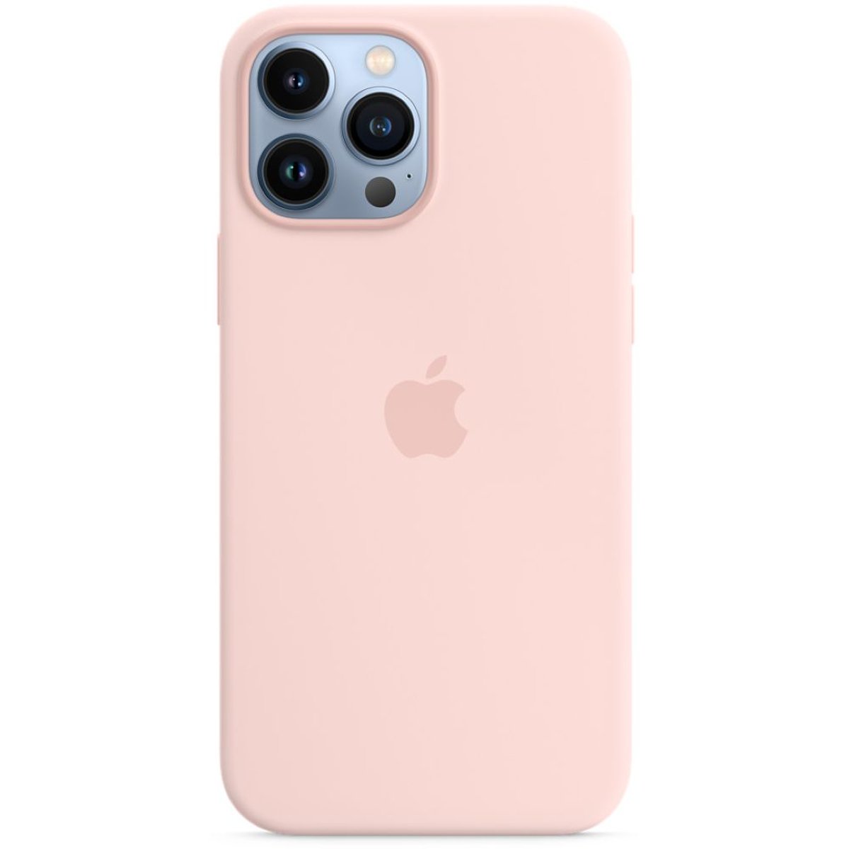 Buy Apple Silicone Case With Magsafe Chalk Pink Iphone 13 Pro Max Online In Uae Sharaf Dg