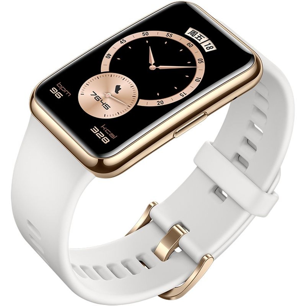 Buy Huawei Fit Elegant Edition Watch Midnight White Online in UAE 