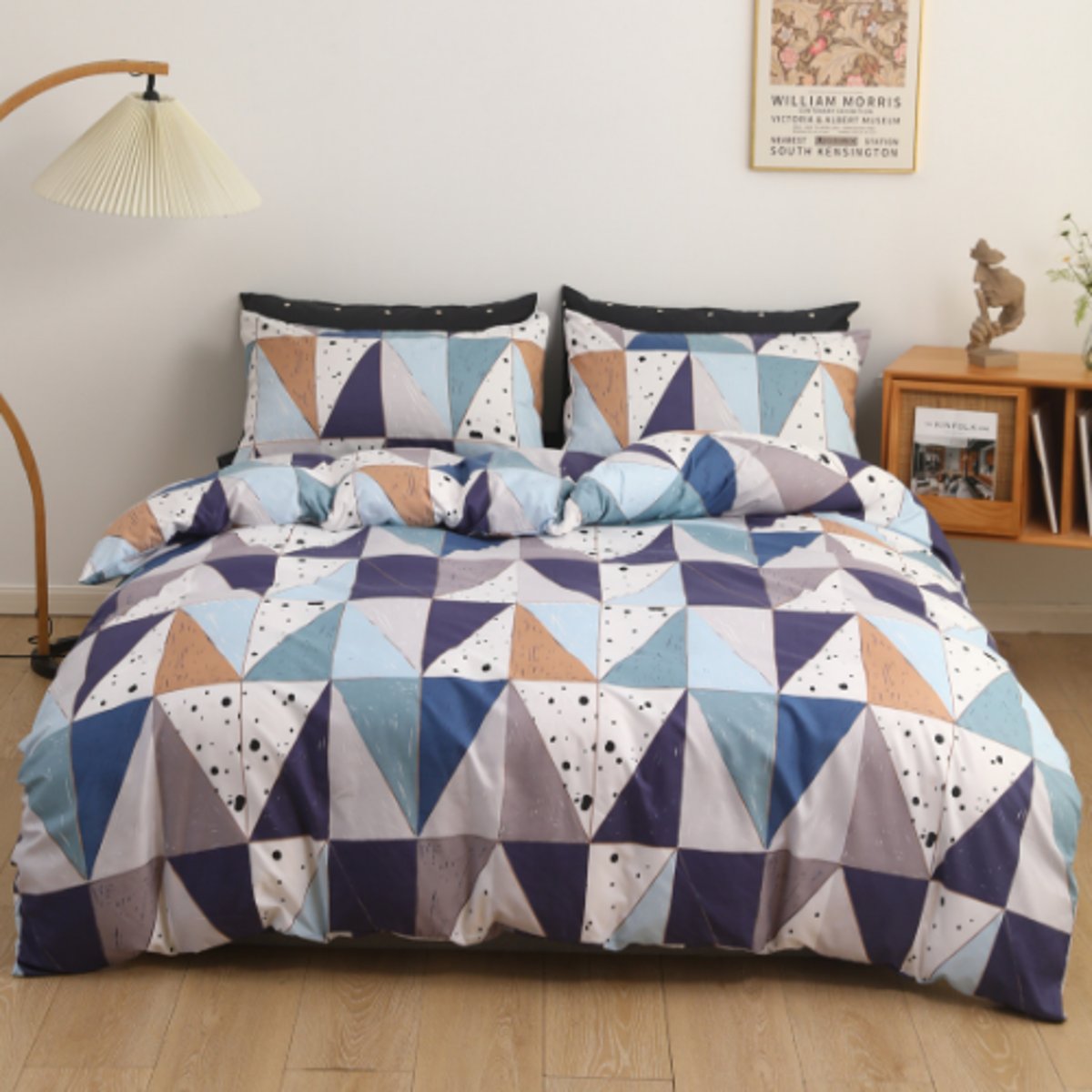 6 Designs 4 Piece Pattern Bed Sheet Sets The Home Collection 