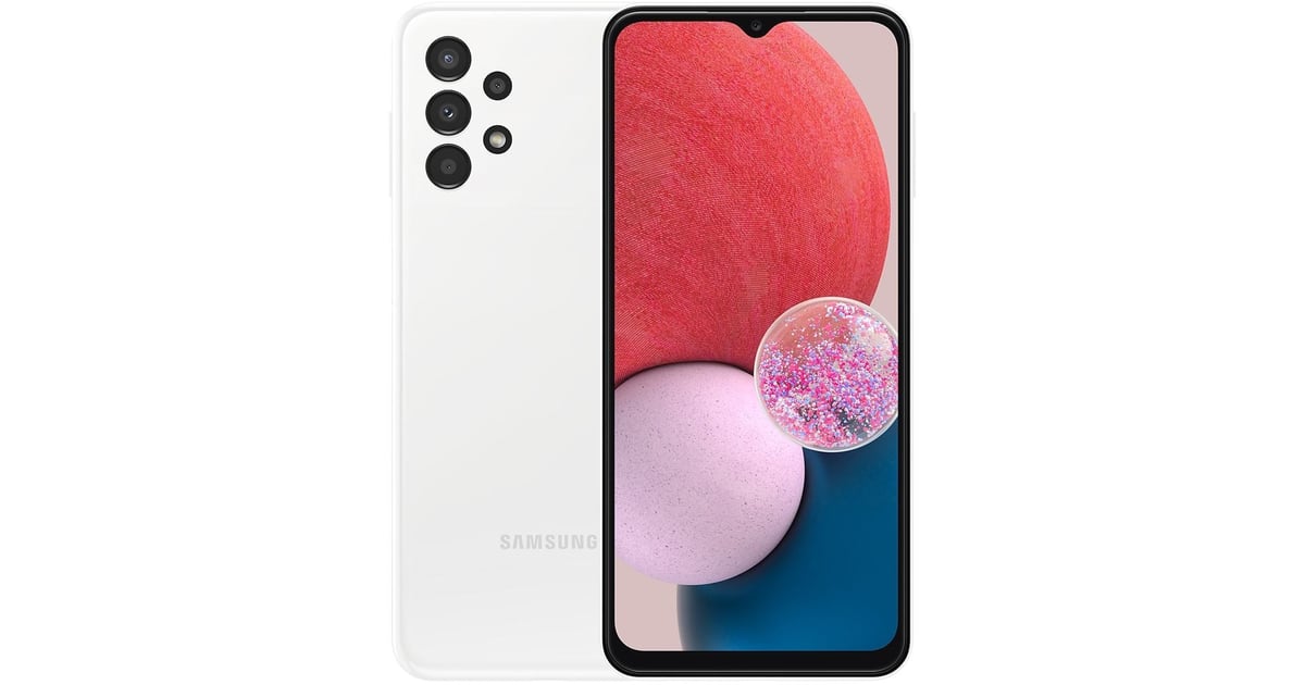 Buy Samsung Galaxy A13 128GB White 4G Dual Sim Smartphone Online in UAE