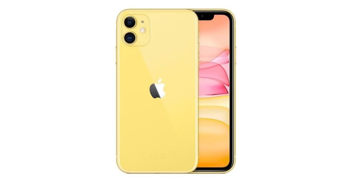 Apple iphone 11 128gb yellow как новый