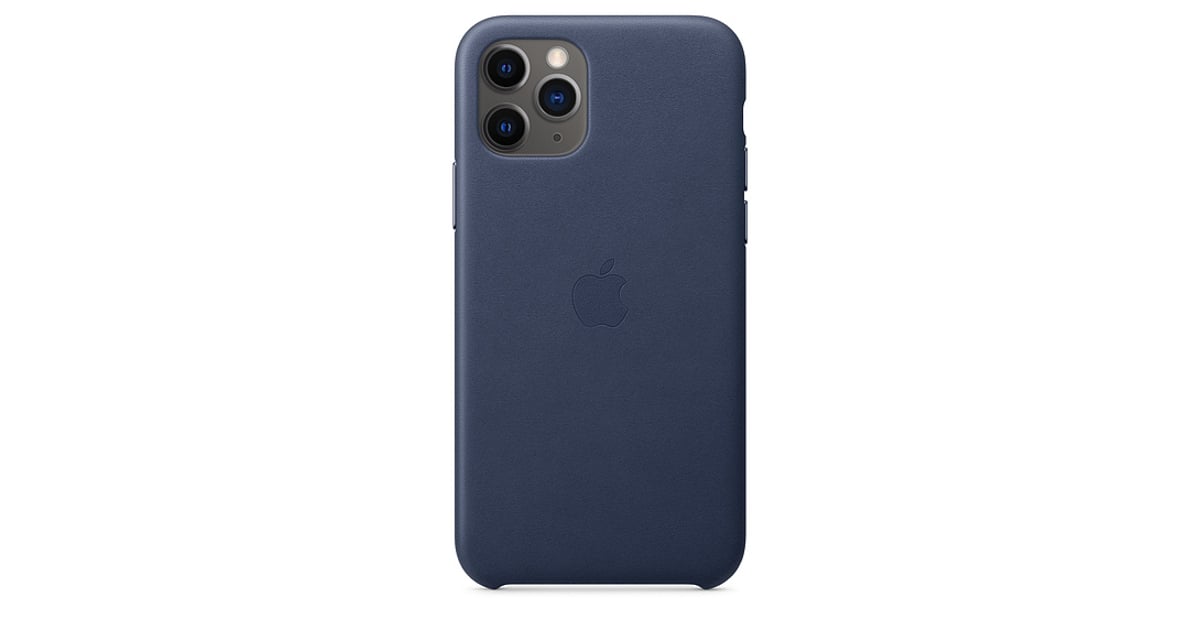 Buy Apple Leather Case Midnight Blue iPhone 11 Pro Max in Dubai,Sharjah