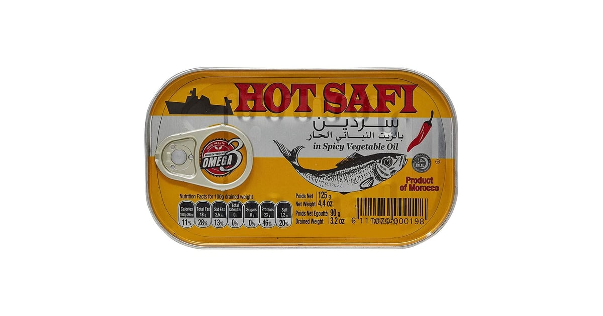 Buy Safi Spicy Sardine in Vegetable Oil 125gm Online in UAE | Sharaf DG