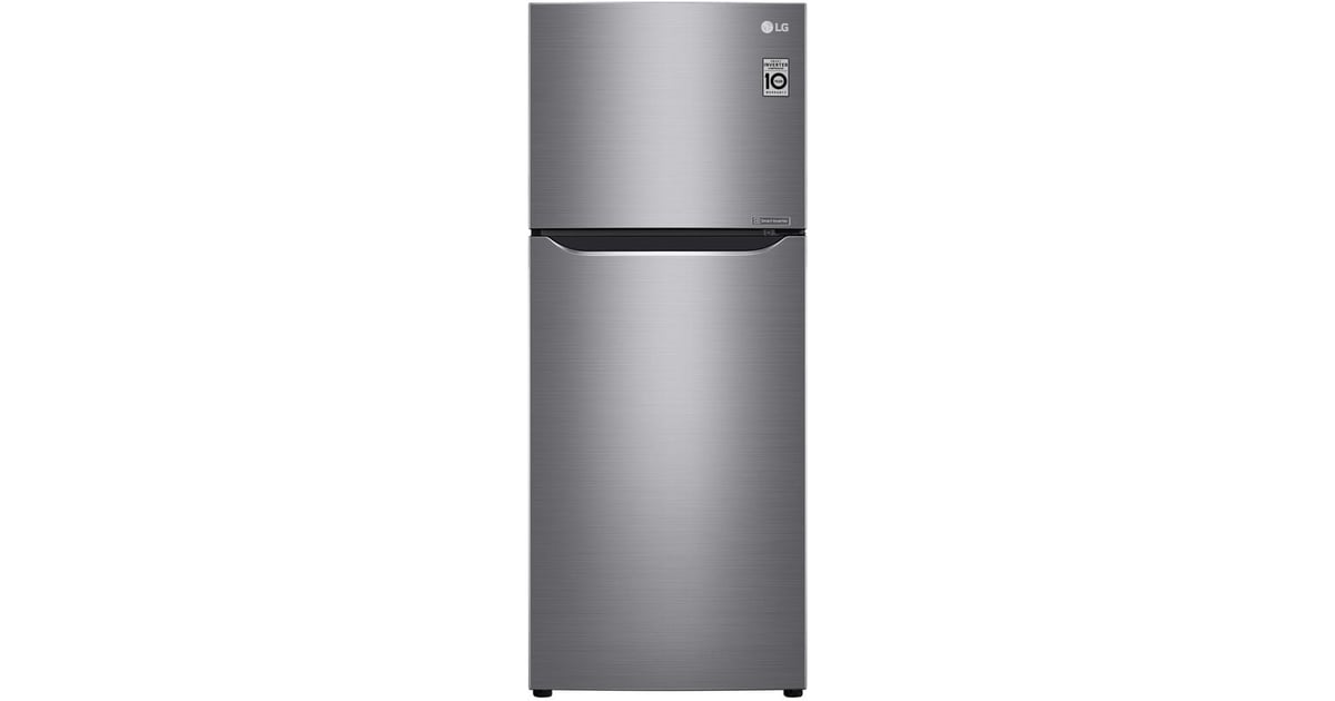 LG Top Freezer Refrigerator 345 Litres GR-C345SLBB Platinum Silver Smart Inverter Compressor Multi Air Flow Smart Diagnosis
