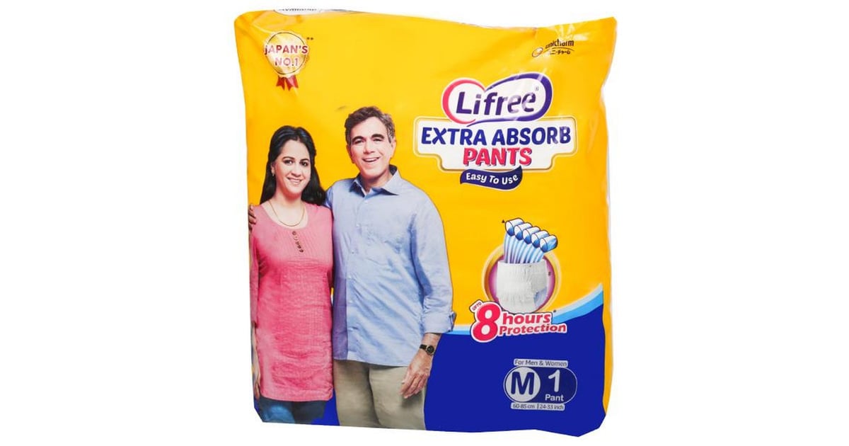 Buy Lifree Medium Size Diaper Pants 1 Count Online in UAE Sharaf DG