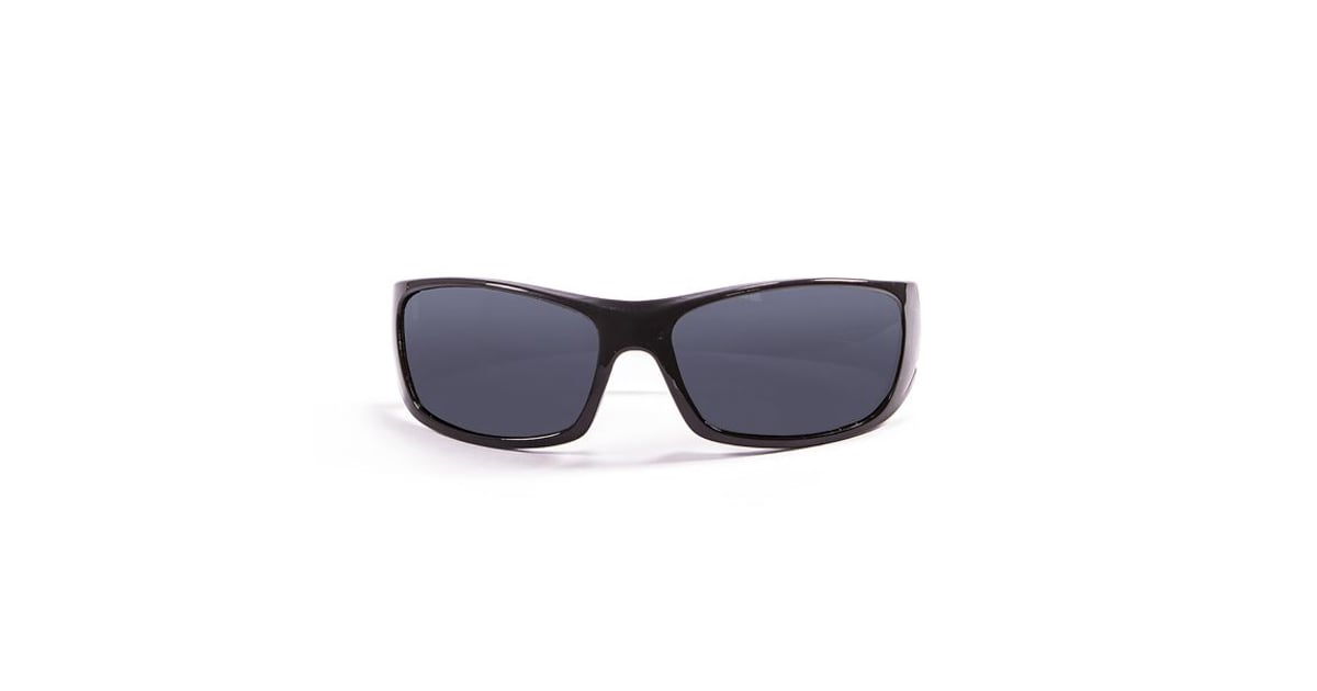 Buy Ocean Glasses Sunglass Bermuda, Shiny Black With Smoke Lens Online
