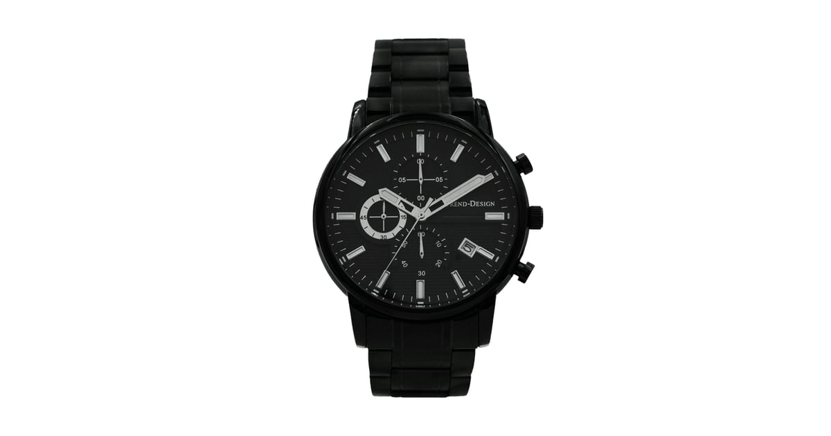 Buy Trend Setter Men’s Black Watch Metal Band Td141m4 Online in UAE