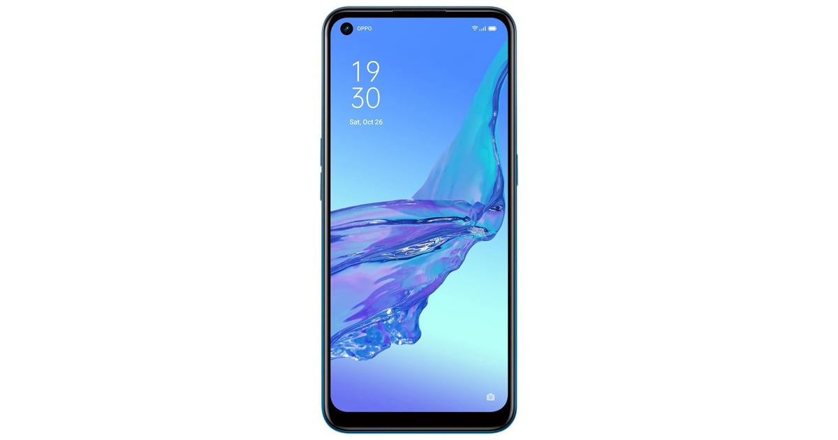 Buy Oppo A53 64GB Fancy Blue Dual Sim Smartphone Online in UAE Sharaf DG