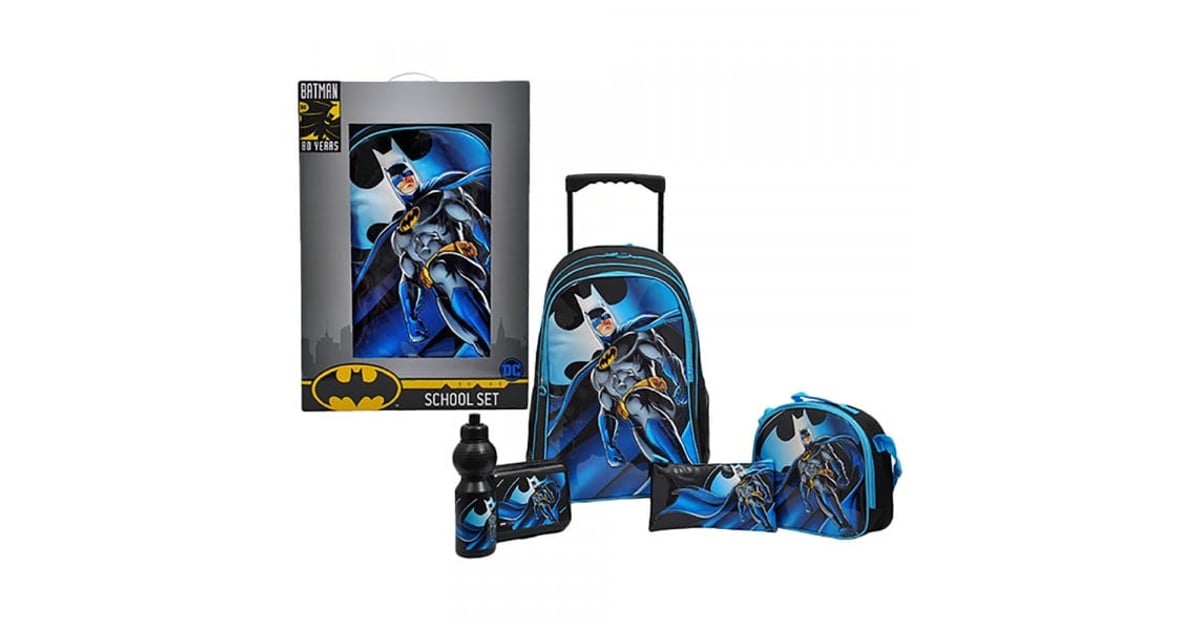 Batman Night Hero Promo Trolley Bag Set 18” price in Oman Sale on