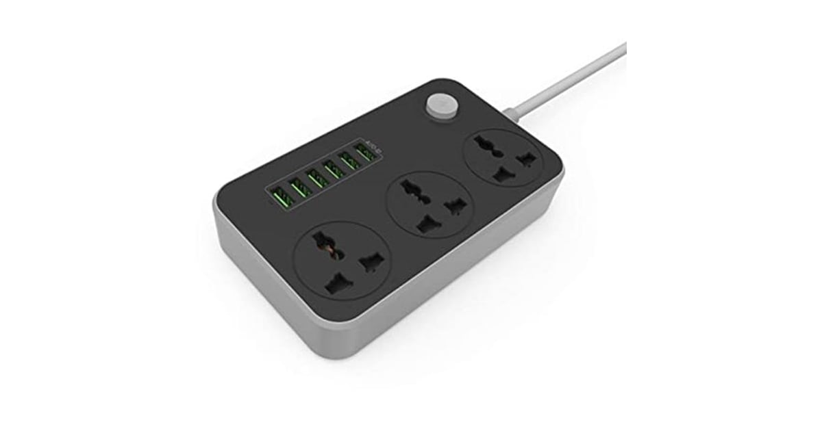 6 USB Slot Multiplug price in Bahrain, Buy 6 USB Slot Multiplug in Bahrain.