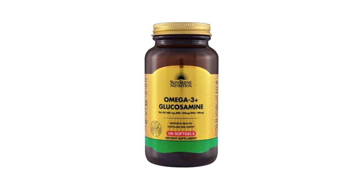Buy Sunshine Nutrition Omega 3 Glucosamine 100 Softgels Online in UAE Sharaf DG