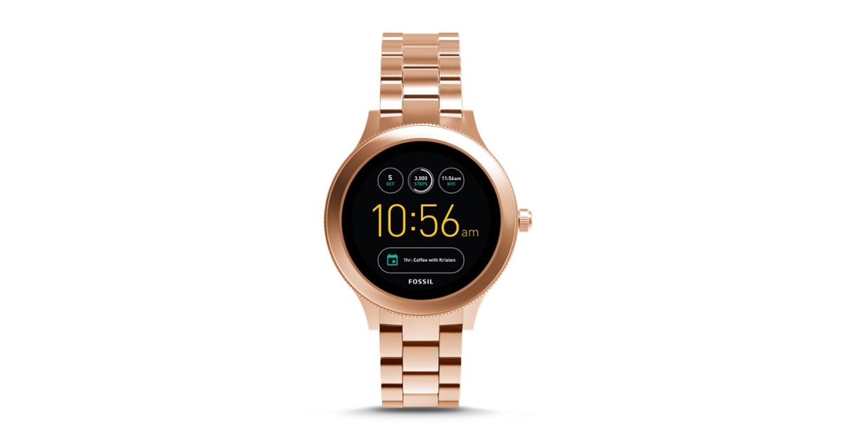 fossil q venture rose gold