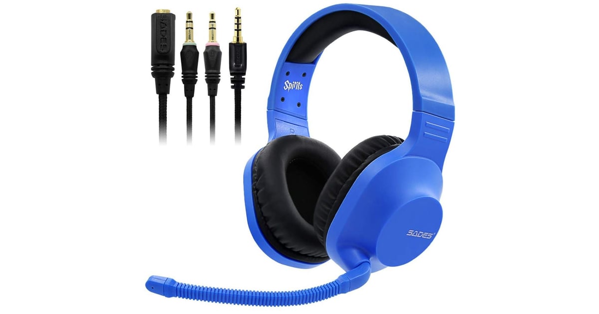 Sades SA721 Spirits Wired On Ear Gaming Headset Blue Ramadan Mega Sale
