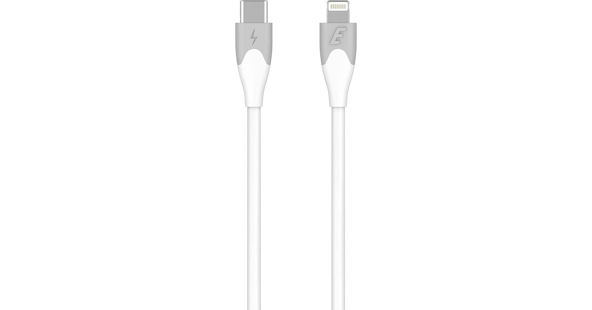 Energizer Two Tone Lightning To USBC Cable 2m White price in Bahrain